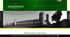 Desktop Screenshot of fontanaprosciutti.it